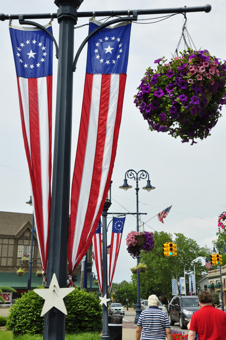 big flags and Lee Duquette