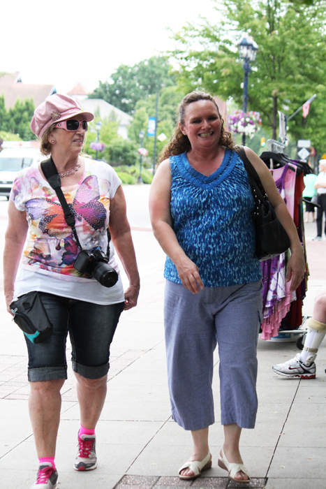 Karen Duquette and her cousin Cyndi