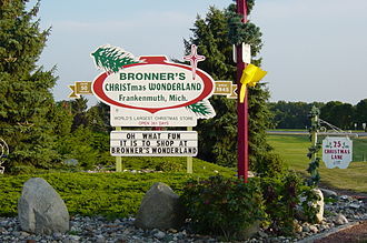 sign for Bronner's