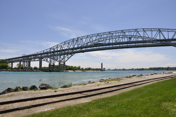 the Blue Water Bridges