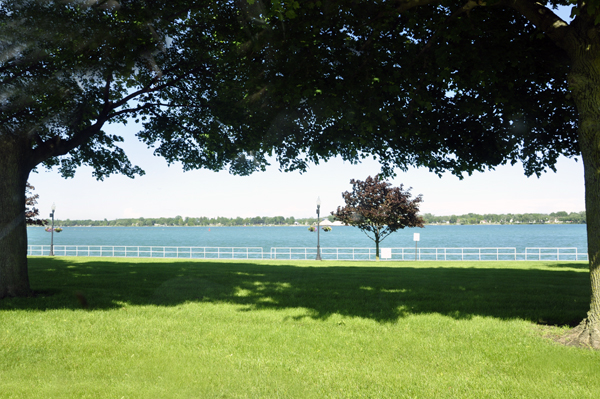 the Riverwalk at Palmer Park in Saint Clair, Michigan