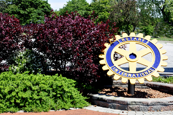 Rotary International sign