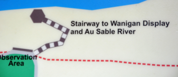 stairway sign