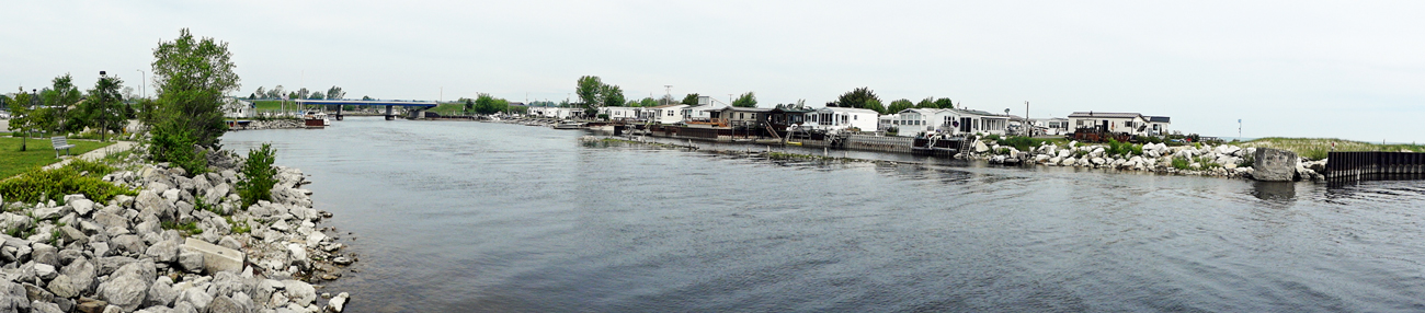 panorama at AuSable Shoreline Park