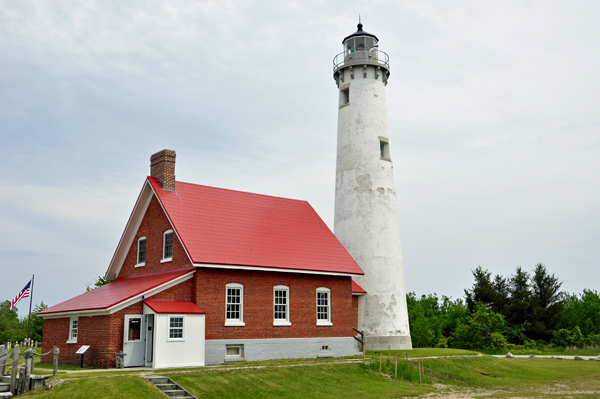 Tawas Point Lighthouse in Michigan