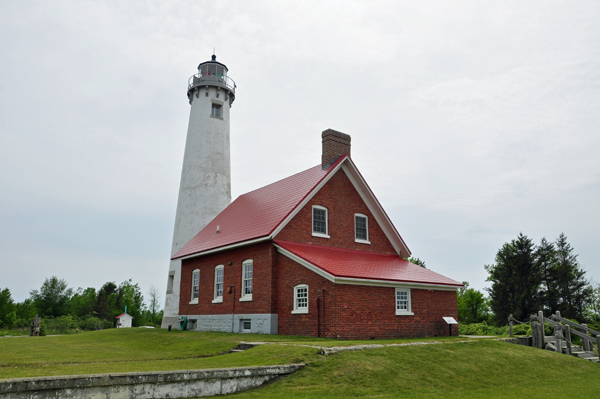 Tawas Point Lighthouse in Michigan