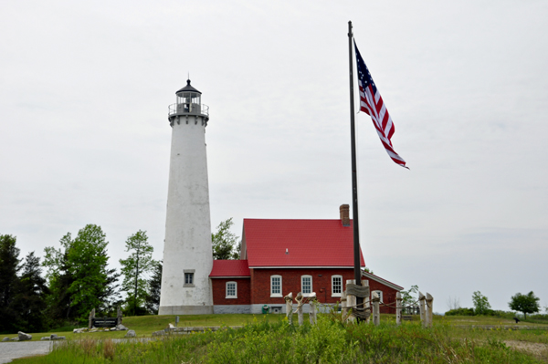 Tawas Point Lighthouse in Michigan