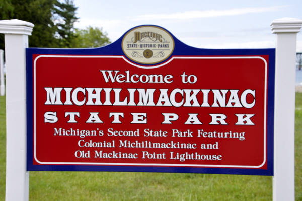 welcome to Michilimackinac State Park