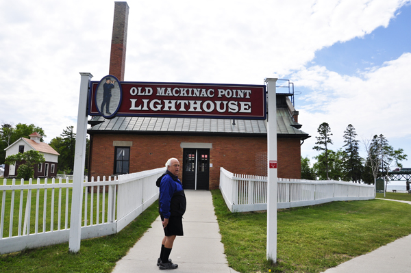 Old Mackinac Point Lighthouse gift shop 