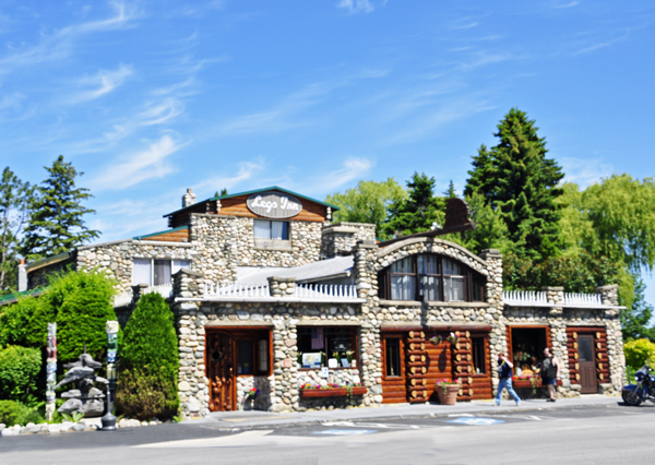 Legs Inn in Cross Village, part of the Tunnel of Trees