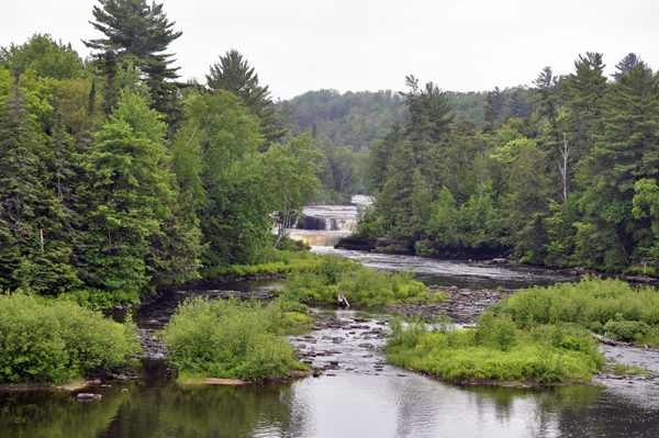 the Lower Tahquamenon Falls