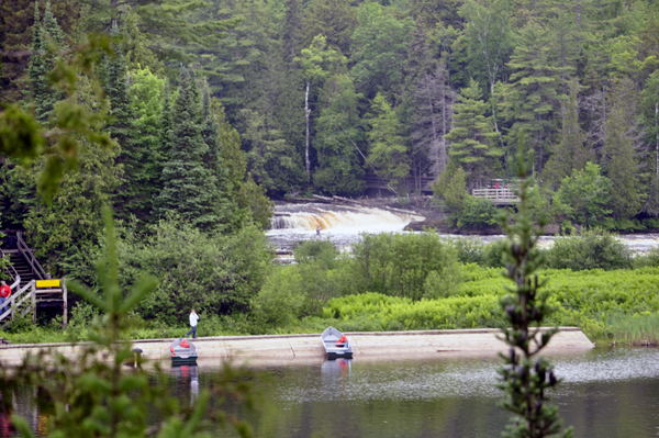 the Lower Tahquamenon Falls