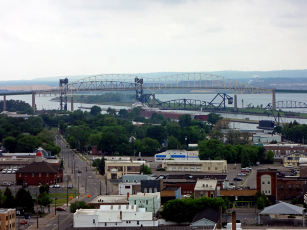 view from the Tower of History