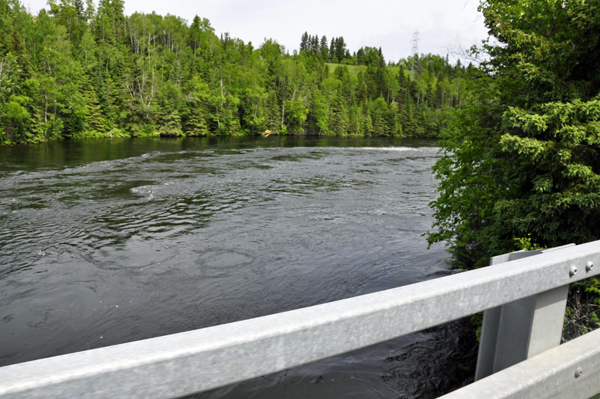 view from side of the bridge