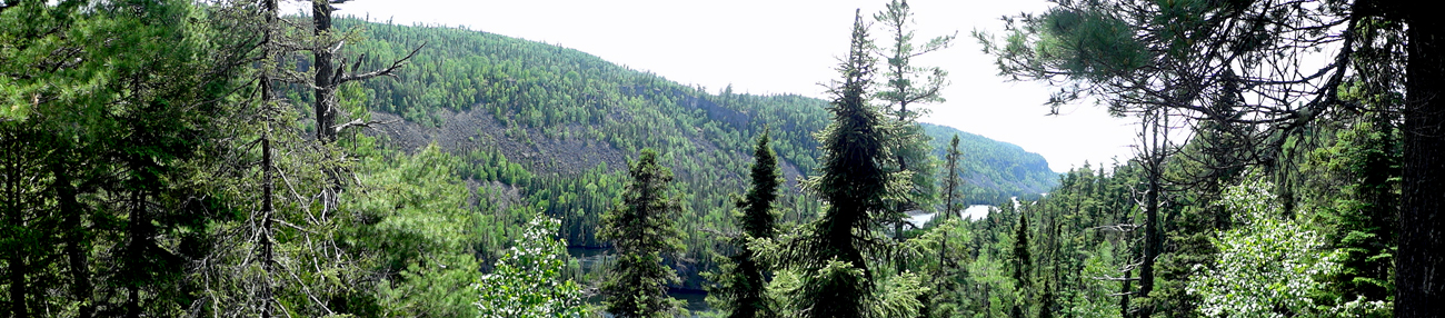 panorama with a peek at the river