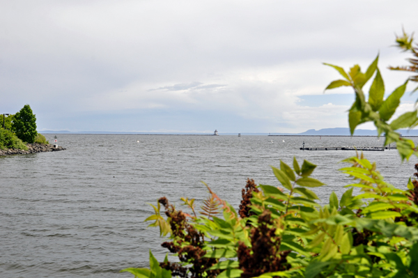 The lighthouse and the Sleeping Giiant