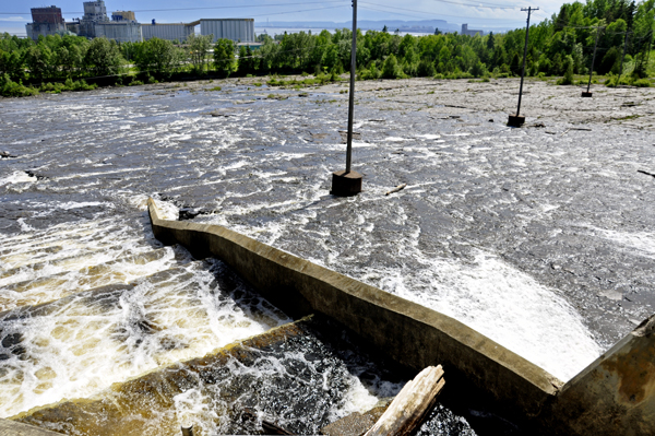 Boulevard Lake Fishway in Thunder Bay, Ontario, Canada