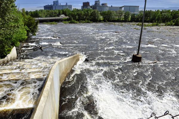 Boulevard Lake Fishway in Thunder Bay, Ontario, Canada