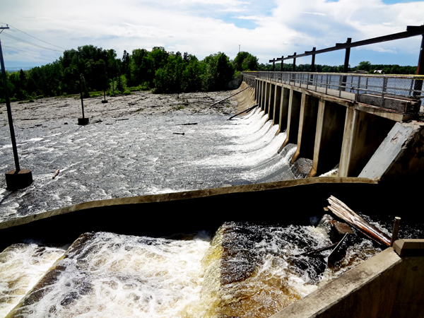 Boulevard Lake Fishway in Thunder Bay, Ontario, Canada