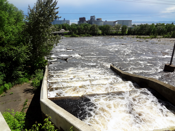 Boulevard Lake Fishway in Thunder Bay, Ontario, Canada