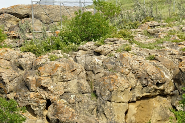 where the petroglyphs are that can't be seen 