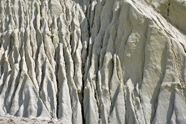 Castle Butte varies in shape and texture