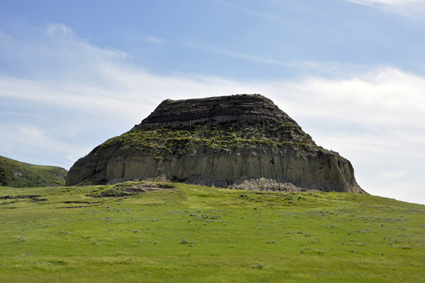 a different look to Castle Butte