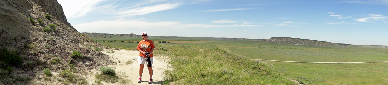 Karen Duquette at Castle Butte