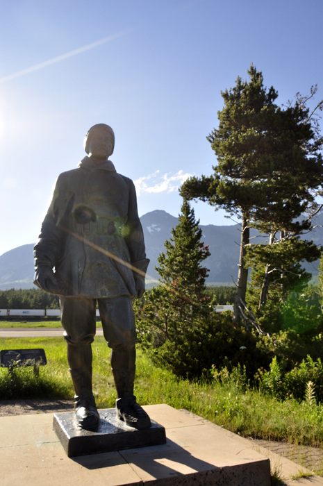 John F. Stevens Memorial Statu