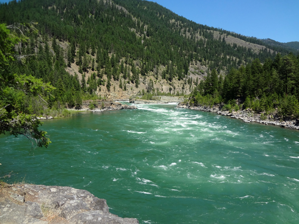 view of the Kootenai River