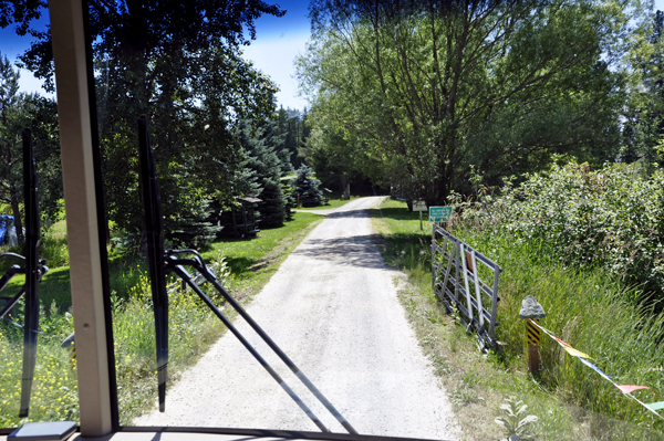 entrance to Blue Lake RV Resort