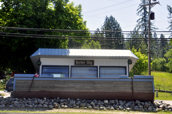 barber shop boat