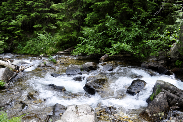 Lower Granite Creek Falls