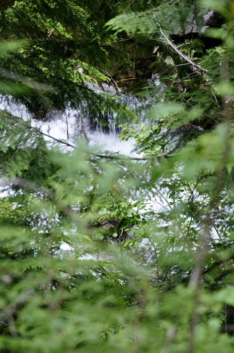 the Upper Granite Creek Falls