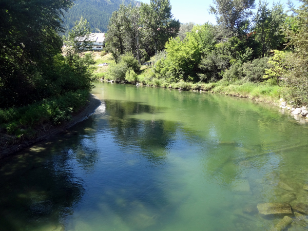 view of the river