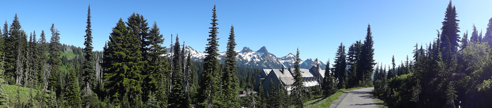 panorama of the Paradise area