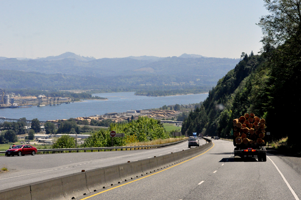 Great Scenery while driving along the roads