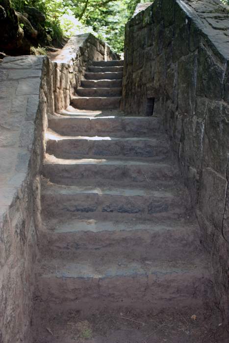 stone steps