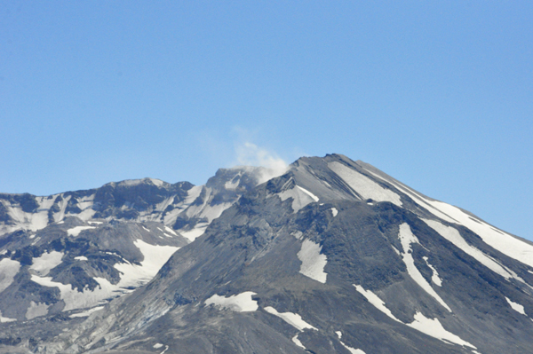 steam at Mount Saint Helens