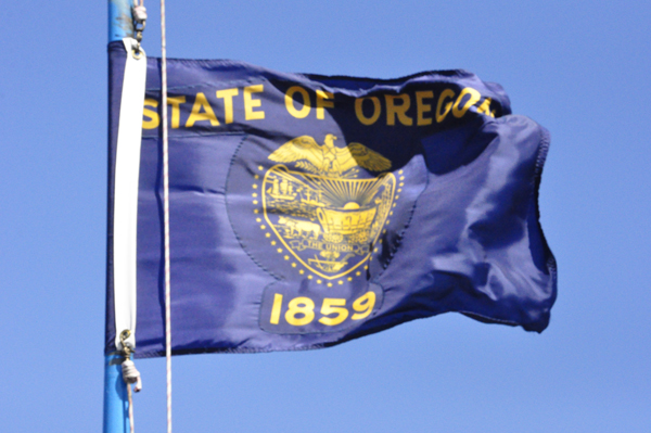 Oregon flag