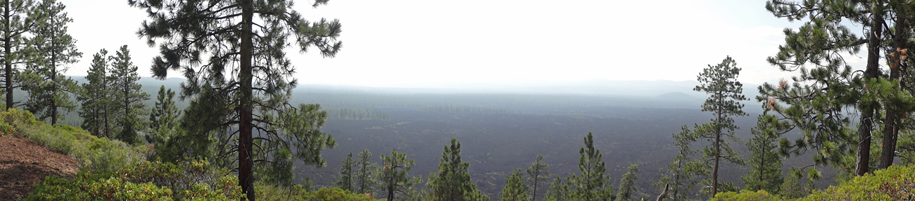 view from Lava Butte