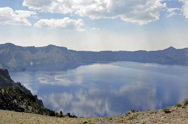 Crater Lake reflections