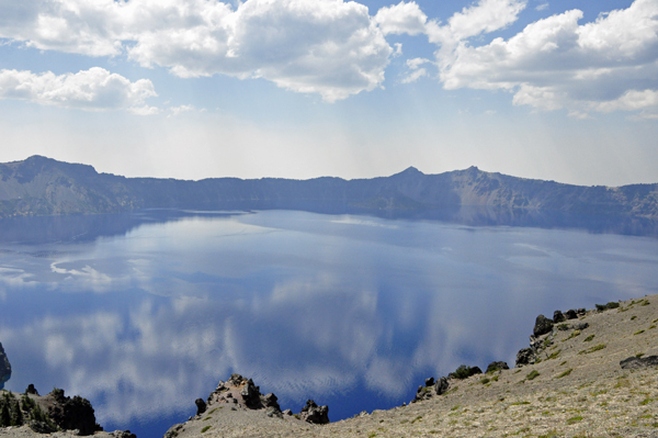 Crater Lake reflections