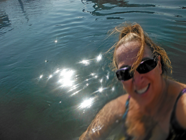 Karen Duquette at Crystal Crane Hot Springs