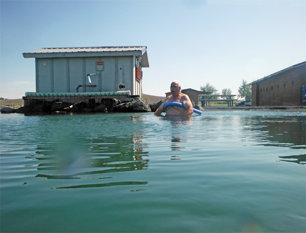 Lee Duquette at Crystal Crane Hot Springs