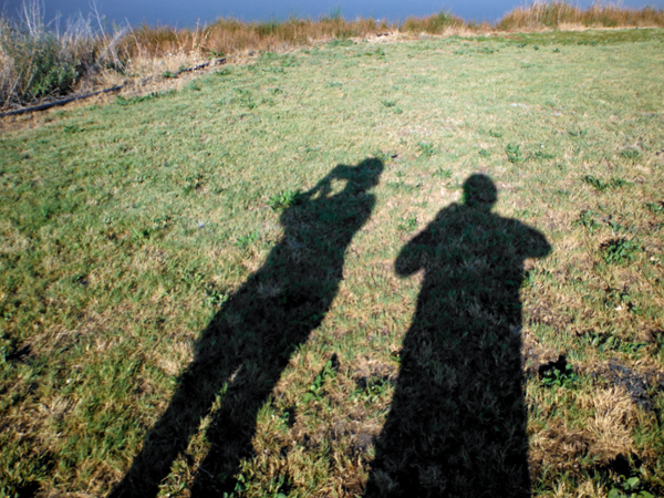 Shadows of the two RV Gypsies