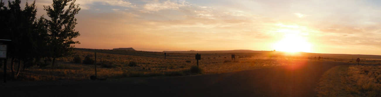 Sunrise at Bruneau Dunes State Park