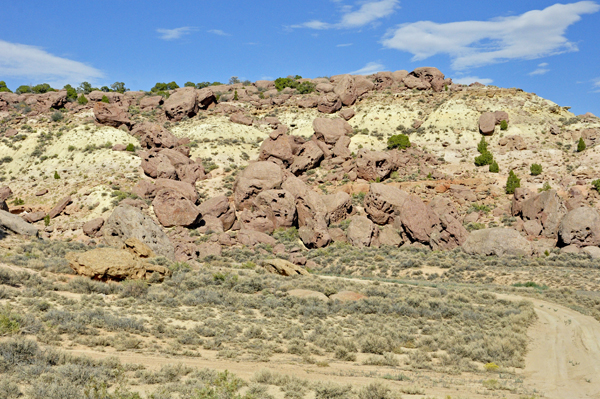 a colorful area in the canyon