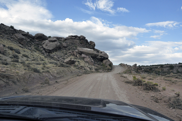 Approaching a cliff and a corner