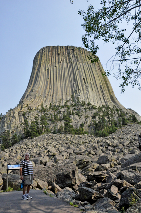 Lee Duquette at Devils Tower